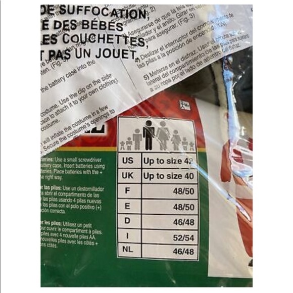 Inflatable Fat Santa Costume Blow Up Adult One Size Includes Fan Suit Yourself - Picture 4 of 8